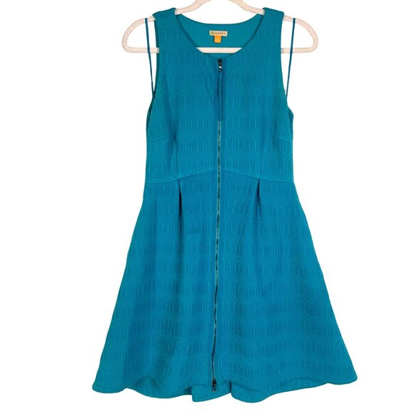 Anthropologie | Leifsdottir Tonnelle Textured Fit and Flare Dress, size 8 - Picture 5 of 16
